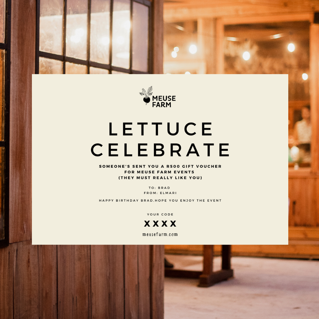Meuse Farm event vouchers