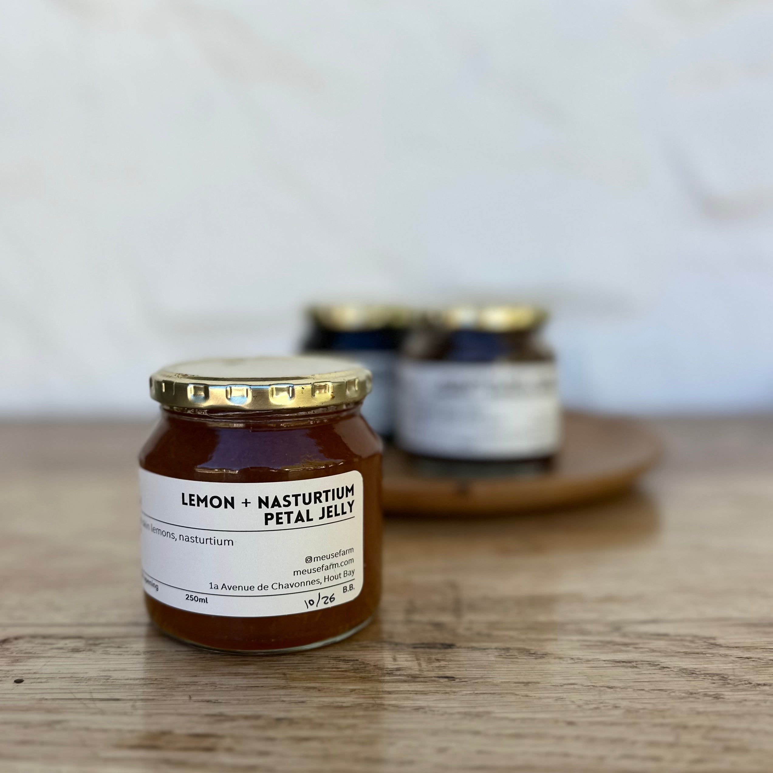 Jams, jellies, marmalades, relish, chutney