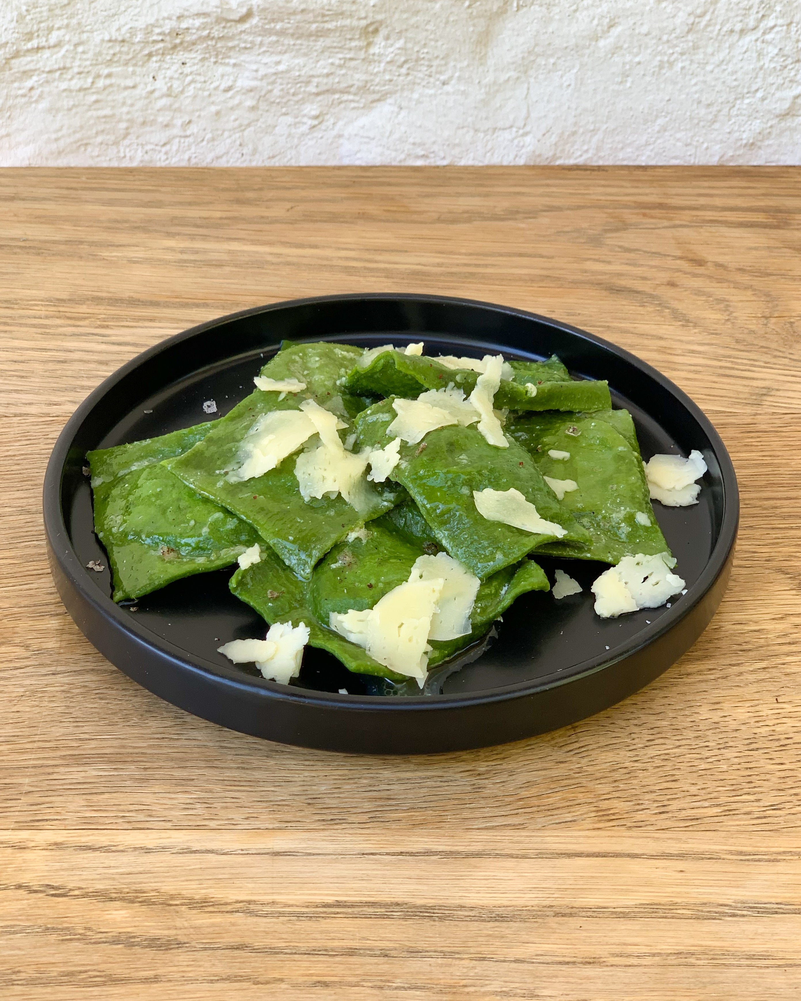 Cream of the Crop Ricotta Ravioli with Wild Garlic