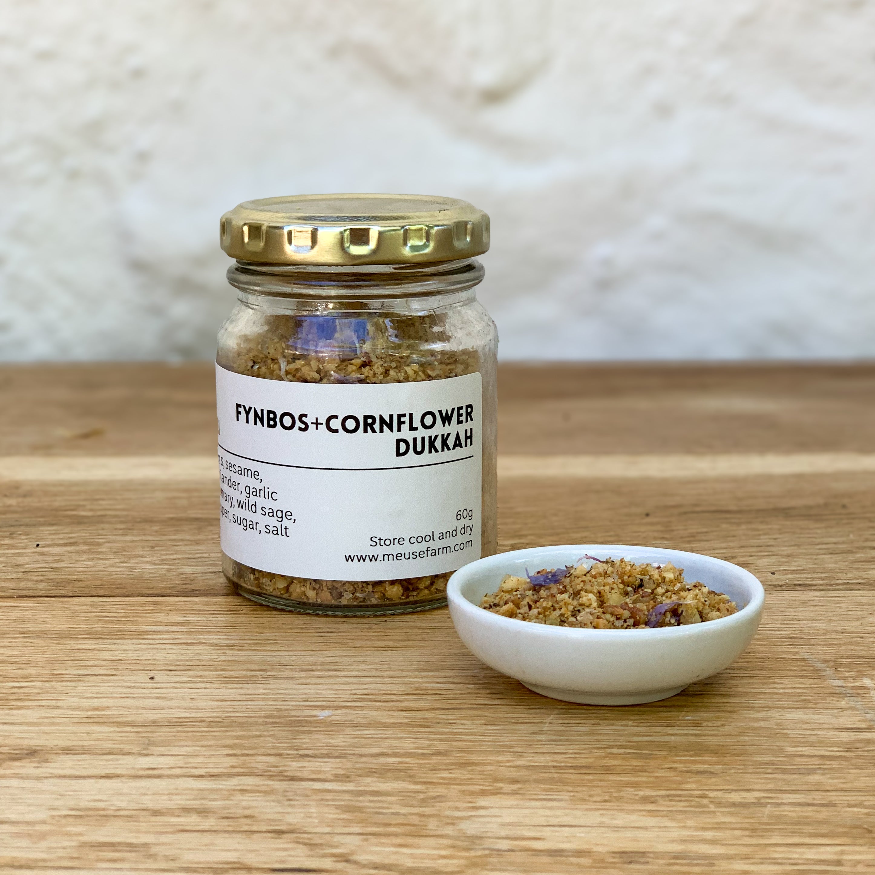 Fynbos and Cornflower Dukkah