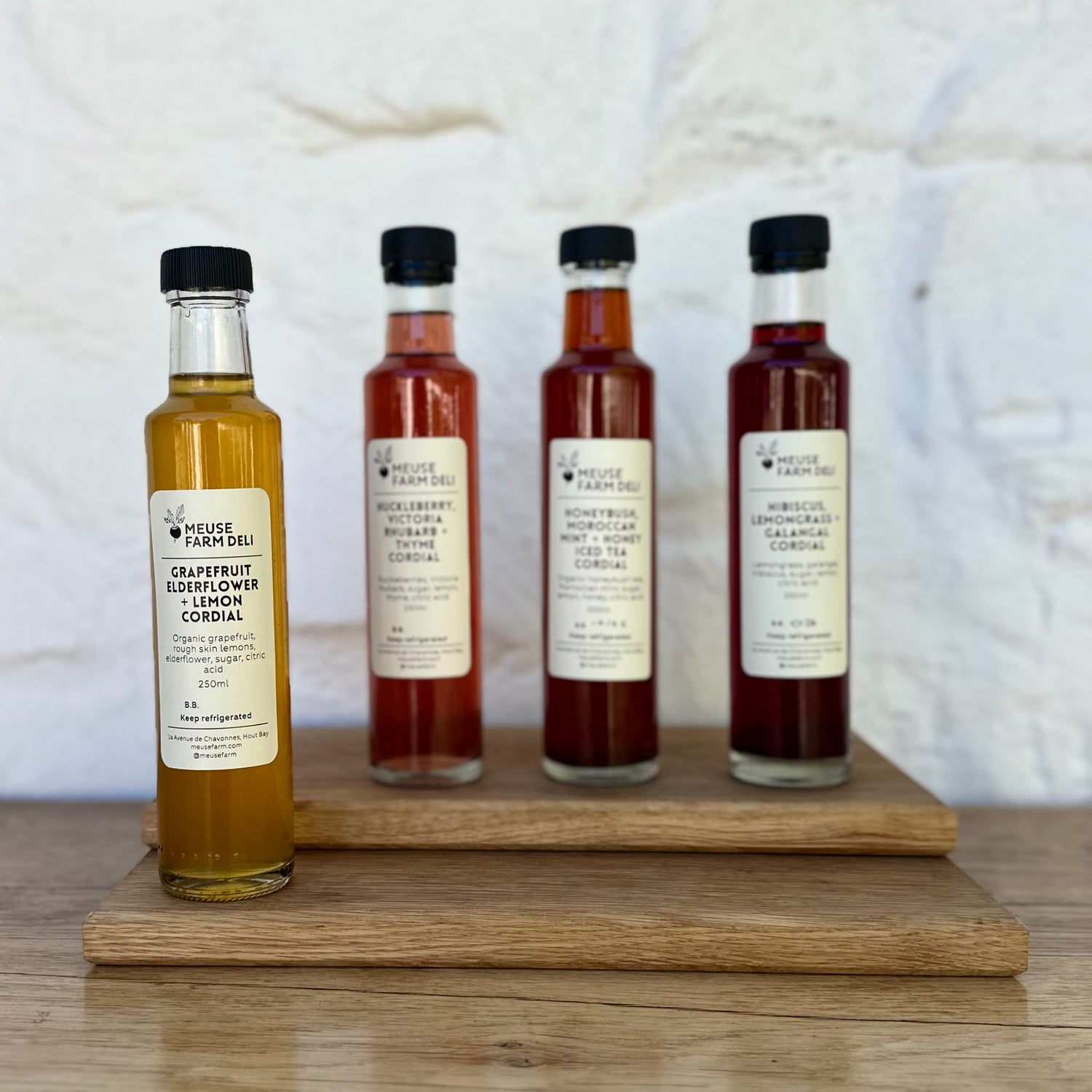 Cordials and Shrubs
