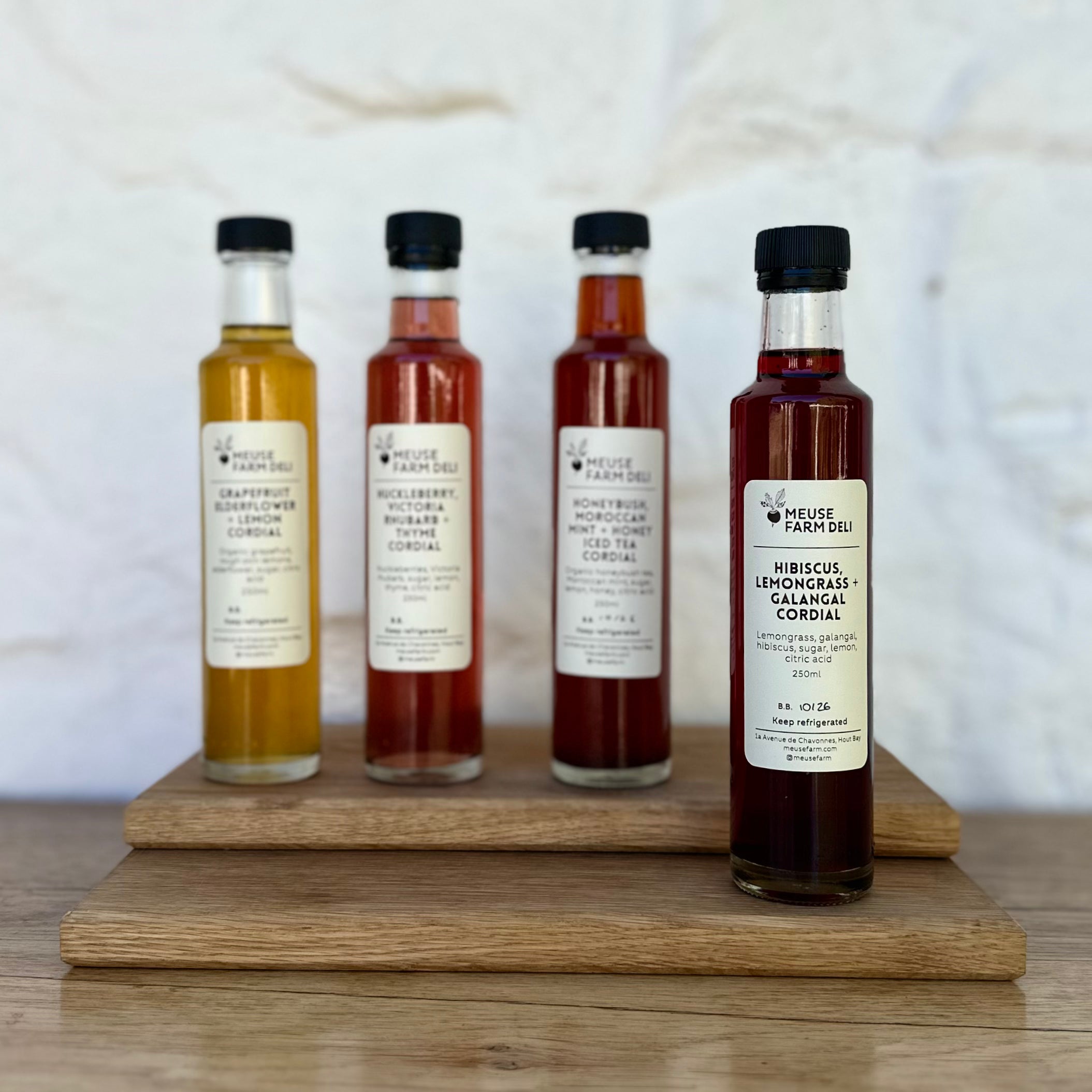 Cordials and Shrubs