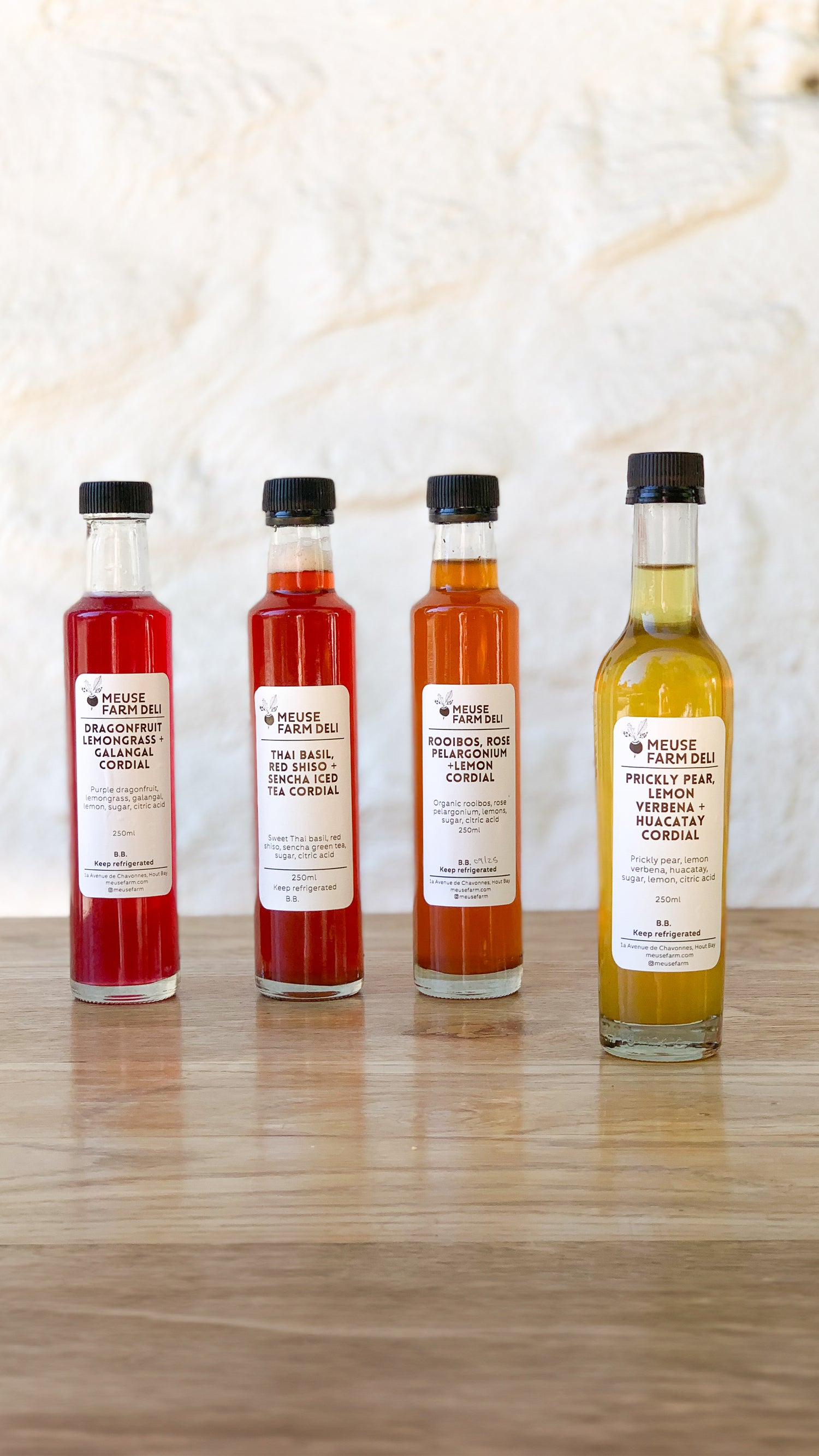 Cordials and Shrubs