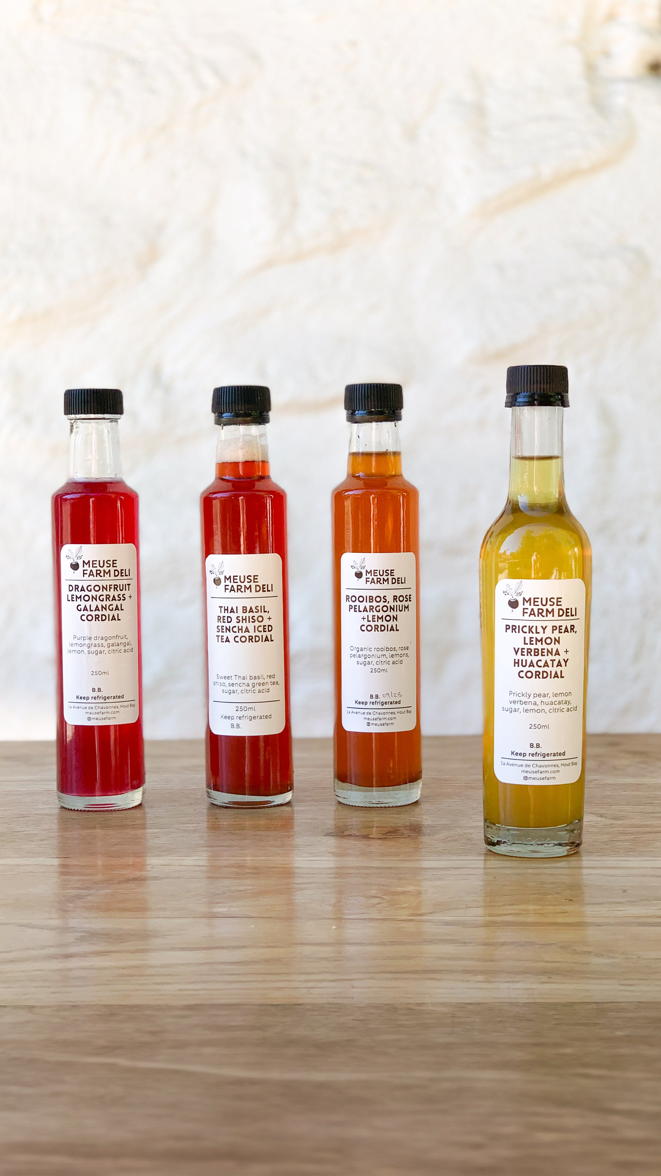 Cordials and Shrubs
