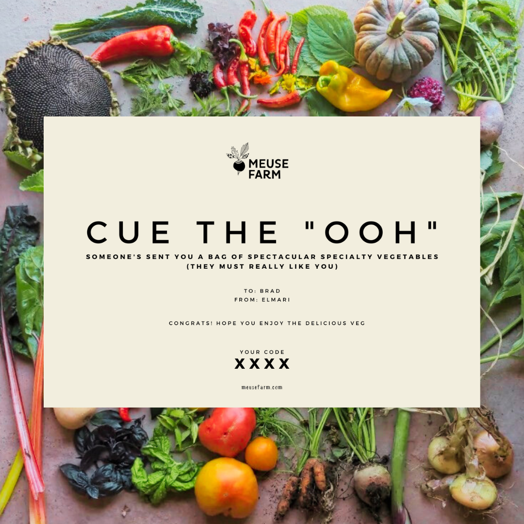 Meuse Farm veg box voucher